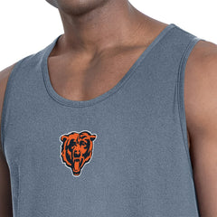 Chicago Bears MSX by Michael Strahan Energy Scoop Neck Tank Top - Navy discount