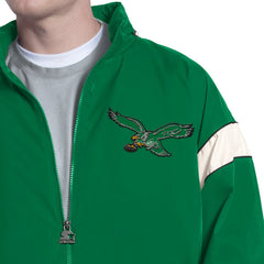 Philadelphia Eagles Starter The Gust Full-Zip Hooded Jacket - Kelly Green outlet