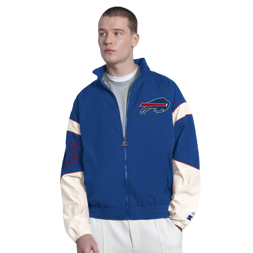 Buffalo Bills Starter The Gust Full-Zip Hooded Jacket - Royal online