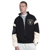Las Vegas Raiders Starter The Gust Full-Zip Hooded Jacket - Black sale
