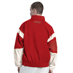 San Francisco 49ers Starter The Gust Full-Zip Hooded Jacket - Scarlet online