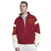 Washington Commanders Starter The Gust Full-Zip Hooded Jacket - Burgundy cheap
