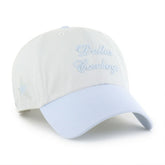 Dallas Cowboys '47 Women's Gelato Two-Tone Clean Up Adjustable Hat - White on sale