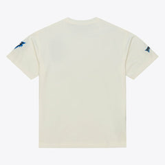Minnesota Timberwolves Hardwood Classics Chainstitch Premium T-Shirt - Cream | Mitchell & Ness sale