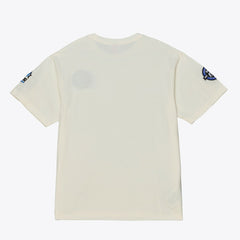 Orlando Magic Hardwood Classics Chainstitch Premium T-Shirt - Cream | Mitchell & Ness sale