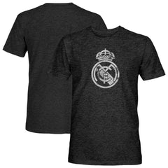 Real Madrid 1863FC Mono Badge Vintage Tri-Blend T-Shirt - Black discount