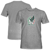 Mexico National Team 1863FC Color Badge Vintage Tri-Blend T-Shirt - Gray on sale
