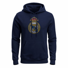 Real Madrid 1863FC Color Badge Fleece Hoodie - Navy online
