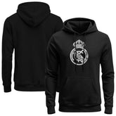 Real Madrid 1863FC Mono Badge Fleece Hoodie - Black shop