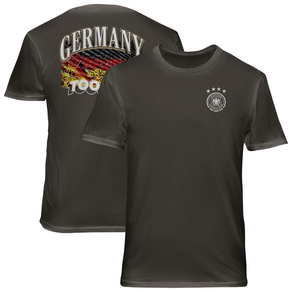 Germany National Team 1863FC Wordmark Cotton T-Shirt - Gray shop