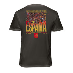 Spain National Team 1863FC Wordmark Cotton T-Shirt - Gray on sale