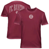 Bayern Munich 1863FC Back Wordmark Soft Wash T-Shirt - Red sale