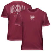 Arsenal 1863FC Back Wordmark Soft Wash T-Shirt - Red outlet