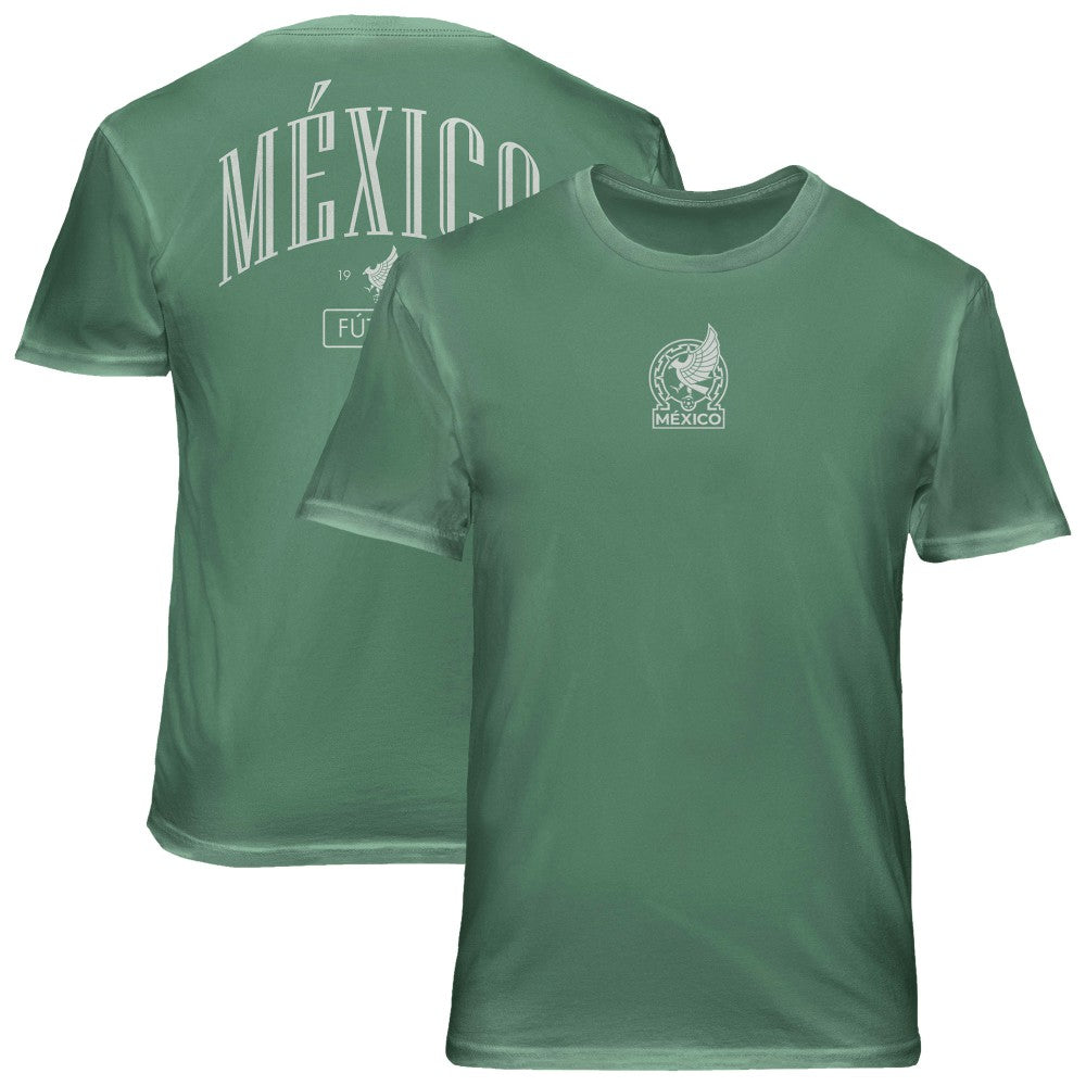 Mexico National Team 1863FC Back Wordmark Soft Wash T-Shirt - Green cheap