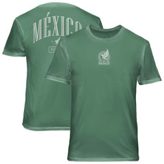 Mexico National Team 1863FC Back Wordmark Soft Wash T-Shirt - Green cheap