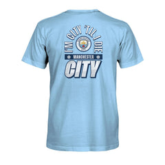 Manchester City 1863FC True To Glory Heavyweight T-Shirt - Light Blue on sale