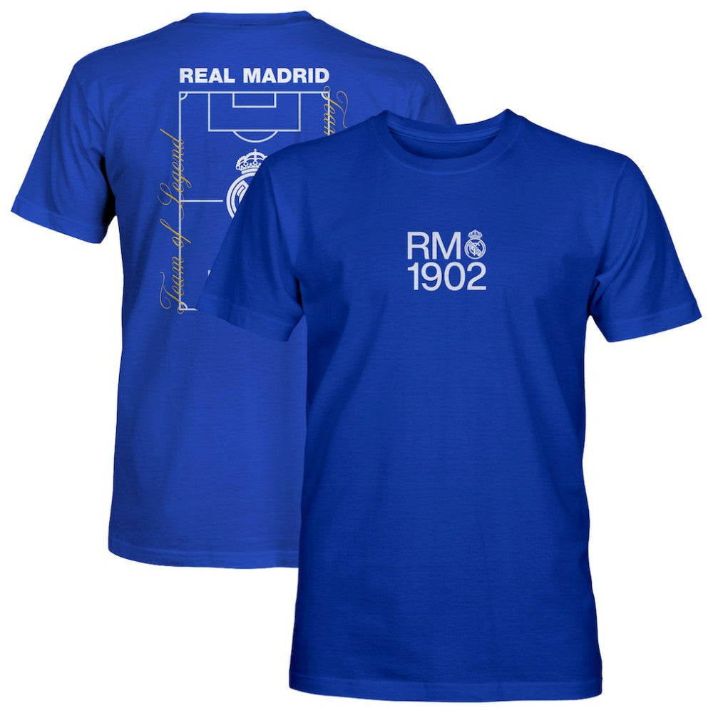 Real Madrid 1863FC True To Glory Heavyweight T-Shirt - Blue cheap