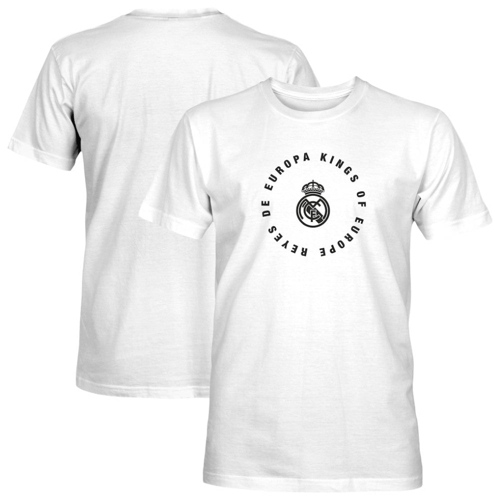 Real Madrid 1863FC Circle Cotton T-Shirt - White shop