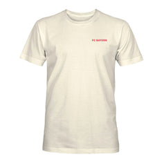 Bayern Munich 1863FC Big Logo Heavyweight T-Shirt - Cream outlet