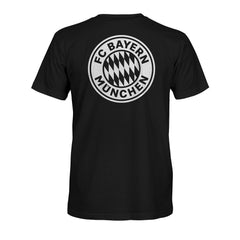 Bayern Munich 1863FC Large Logo Heavyweight T-Shirt - Black for sale