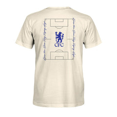 Chelsea 1863FC Own the Pitch Heavyweight T-Shirt - Cream cheap