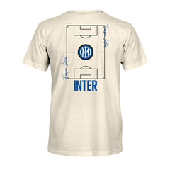 Inter Milan 1863FC Own the Pitch Heavyweight T-Shirt - Cream shop
