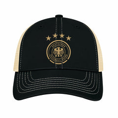 Germany National Team 1863FC Color Badge Offroad Adjustable Trucker Hat - Black discount