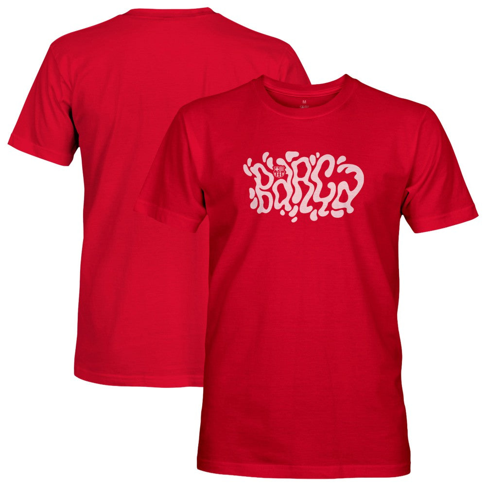Barcelona 1863FC Art T-Shirt - Red online
