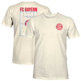 Bayern Munich 1863FC Duo-Tone Stadium Soft Wash T-Shirt - Cream cheap