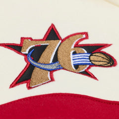 Philadelphia 76ers Hardwood Classics 76 Originals Collection Head Coach Hoodie sale - Cream | Mitchell & Ness online