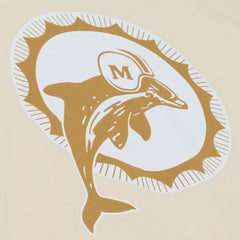 Dan Marino Miami Dolphins Sandman Name & Number T-Shirt - Cream sale