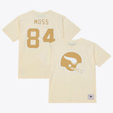Randy Moss Minnesota Vikings Sandman Name & Number T-Shirt - Cream sale