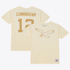 Randall Cunningham Philadelphia Eagles Sandman Name & Number T-Shirt - Cream for sale