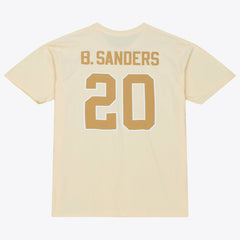 Barry Sanders Detroit Lions Sandman Name & Number T-Shirt - Cream cheap