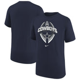 Dallas Cowboys Youth Icon Legend T-Shirt - Navy | Nike outlet