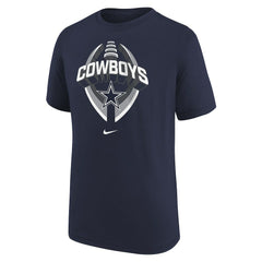 Dallas Cowboys Youth Icon Legend T-Shirt - Navy | Nike outlet