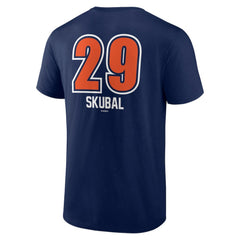 Tarik Skubal Detroit Tigers Fastball Player Name & Number T-Shirt - Navy