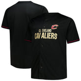 Cleveland Cavaliers Big & Tall Pop Full-Button Jersey sale - Black | Fanatics cheap