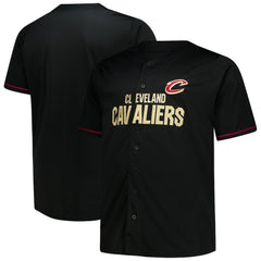 Cleveland Cavaliers Big & Tall Pop Full-Button Jersey sale - Black | Fanatics cheap