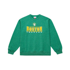 Boston Celtics Throw It Back Fleece Sweatshirt - Green | Mitchell & Ness on sale