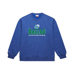 Dallas Mavericks Throw It Back Fleece Sweatshirt sale - Navy | Mitchell & Ness outlet