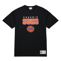 Phoenix Suns Hardwood Classics Throw It Back Premium T-Shirt - Black | Mitchell & Ness online