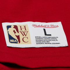 Miami Heat Hardwood Classics Throw It Back Premium T-Shirt - Red | Mitchell & Ness shop