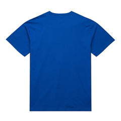 New York Knicks Hardwood Classics Throw It Back Premium T-Shirt - Blue | Mitchell & Ness shop
