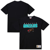 Memphis Grizzlies Hardwood Classics Throw It Back Premium T-Shirt - Black | Mitchell & Ness online