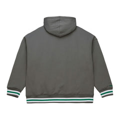 Milwaukee Bucks Throw It Back Quilted Fleece Quarter-Zip Hoodie - Gray | Mitchell & Ness sale