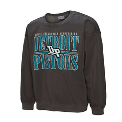 Detroit Pistons NBA Downtown Collection Fleece Sweatshirt sale - Black | Mitchell & Ness online
