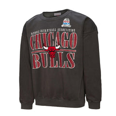 Chicago Bulls NBA Downtown Collection Fleece Sweatshirt sale - Black | Mitchell & Ness sale