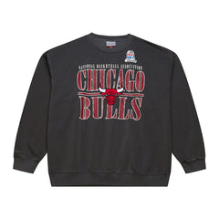 Chicago Bulls NBA Downtown Collection Fleece Sweatshirt sale - Black | Mitchell & Ness sale