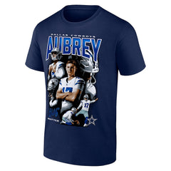 Brandon Aubrey Dallas Cowboys Collage T-Shirt - Navy sale